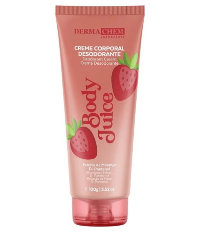 CREME CORPORAL BODY JUICE MORANGO 100G DERMACHEM