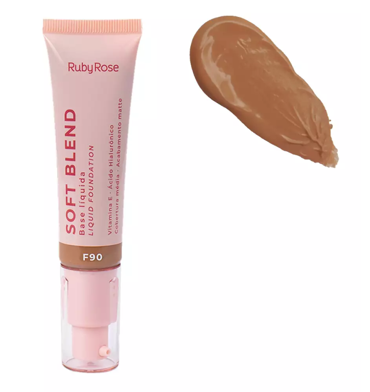 BASE LIQUIDA SOFT BLEND F90 RUBY ROSE