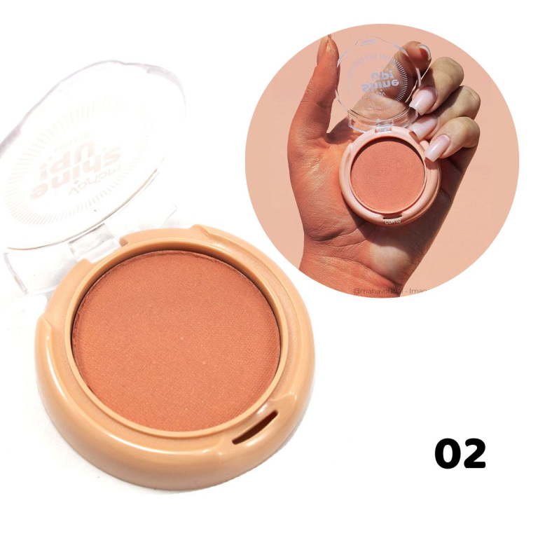 BLUSH ILUMINADOR SHINE UP COR 2 MAHAV