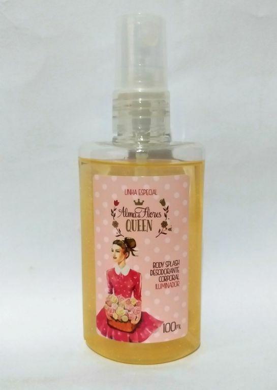 -BODY SPLASH ILUMINADOR ALMA DE FLORES QUEEN 100ML MEMPHIS
