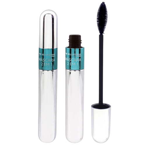 MASCARA P/ CILIOS 2 EM 1 BF10046 BELLA FEMME