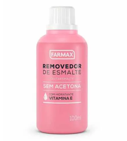 REMOVEDOR DE ESMALTE S/ACETONA 100ML FARMAX