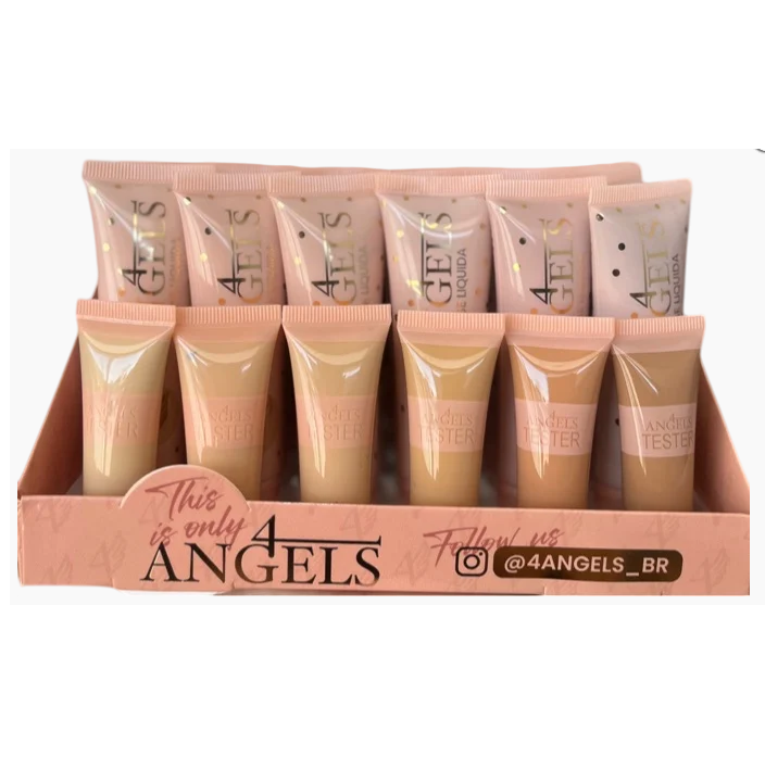 BASE LIQUIDA CORES 1 A 6 ONLY FOR YOU ANGELS
