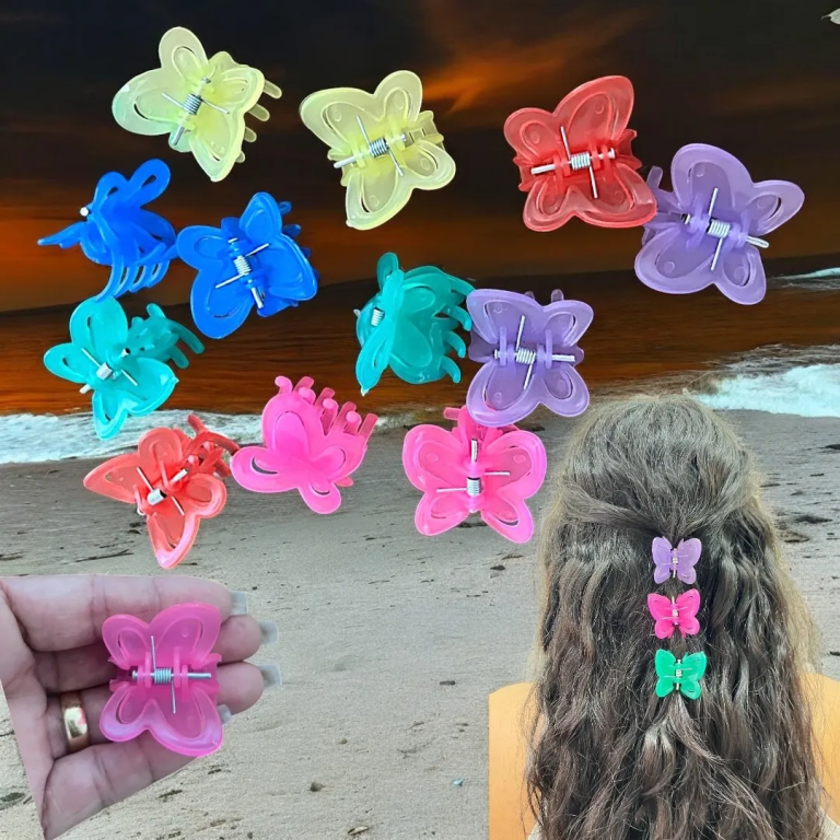 PIRANHA PLASTICA BORBOLETA PEQUENA C/12 CHIC