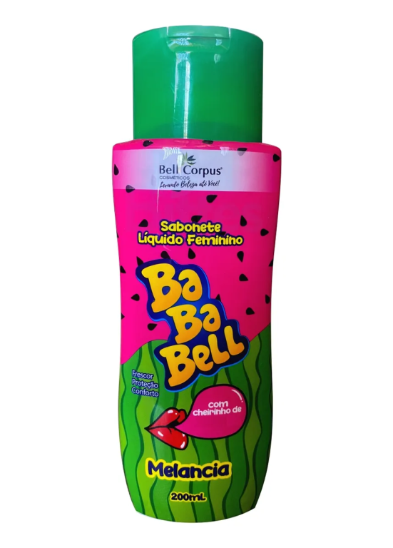 -SABONETE INTIMO MELANCIA 200ML BABABELL BELL CORPUS