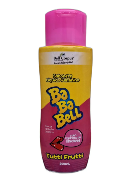-SABONETE INTIMO TUTTI FRUTTI 200ML BABABELL BELL CORPUS