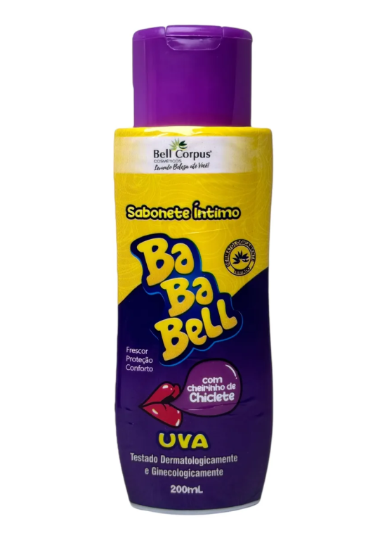 -SABONETE INTIMO UVA 200ML BABABELL BELL CORPUS