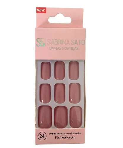 UNHA POSTICA AUTOCOLANTE ROSE SP-1051 SABRINA SATO