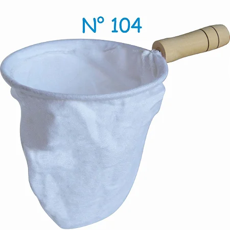 -COADOR DE CAFE FILTRO DE PANO N 104 CABO DE MADEIRA CHIC