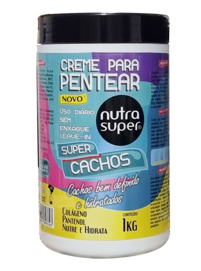 CREME DE PENTEAR SUPER CACHOS 1KG NUTRA SUPER