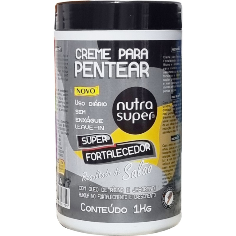 CREME DE PENTEAR SUPER FORTALECEDOR 1KG NUTRA SUPER