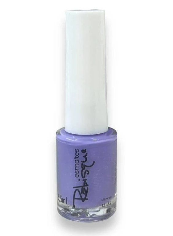 ESMALTE RABISQUE CREMOSO LILAS C/6 TOP BEAUTY