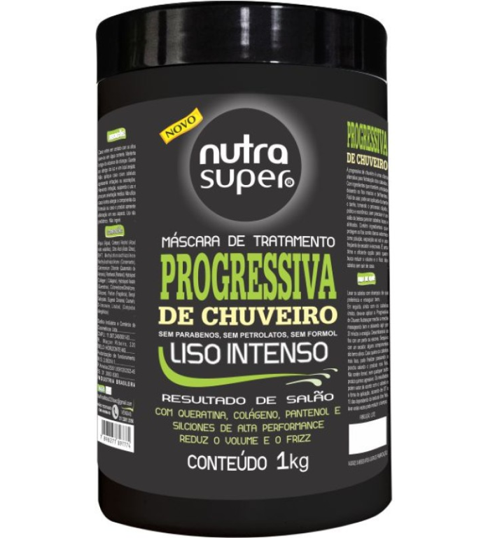 MASCARA PROGRESSIVA NO CHUVEIRO 1KG NUTRA SUPER