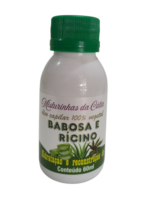 OLEO CAPILAR 60ML MISTURINHA BABOSA E RICINO NUTRILAN