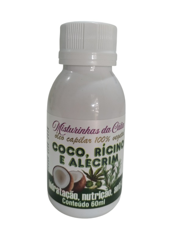 OLEO CAPILAR 60ML MISTURINHA COCO RICINO E ALECRIM NUTRILAN