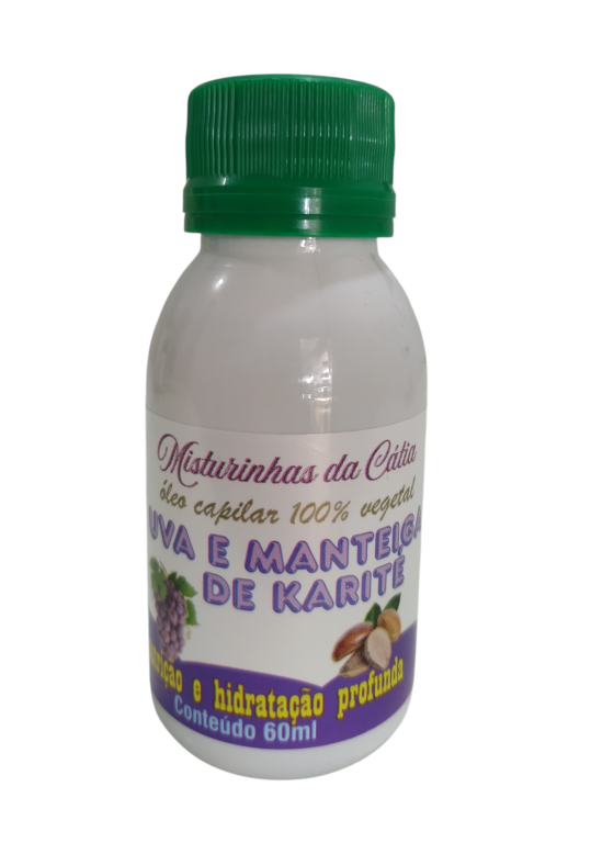 OLEO CAPILAR 60ML MISTURINHA UVA E MANT DE KARITE NUTRILAN