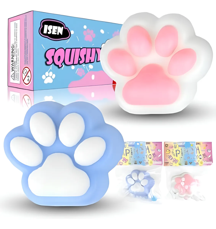 PATA DE LEAO SQUISHY ANTI STRESS SILICONE PLAY WELL