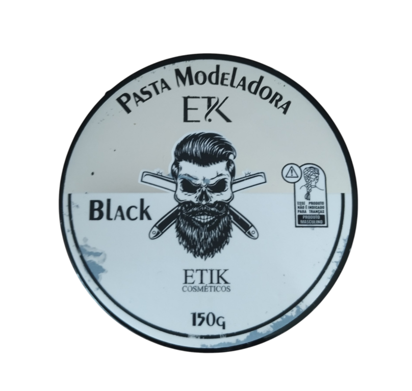 PASTA MODELADORA BLACK 150G ETIK COSMETICOS