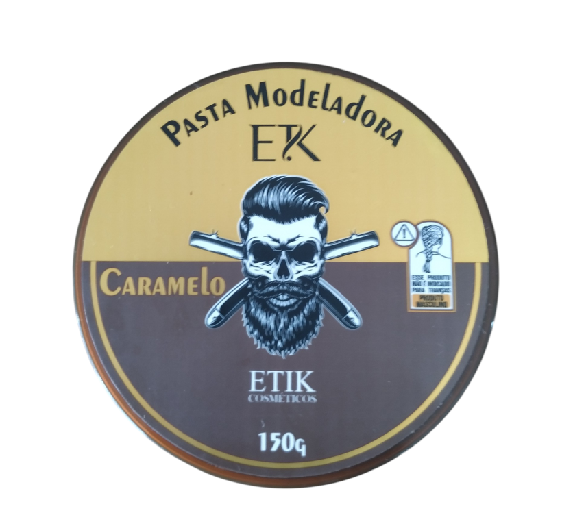 PASTA MODELADORA CARAMELO 150G ETIK COSMETICOS