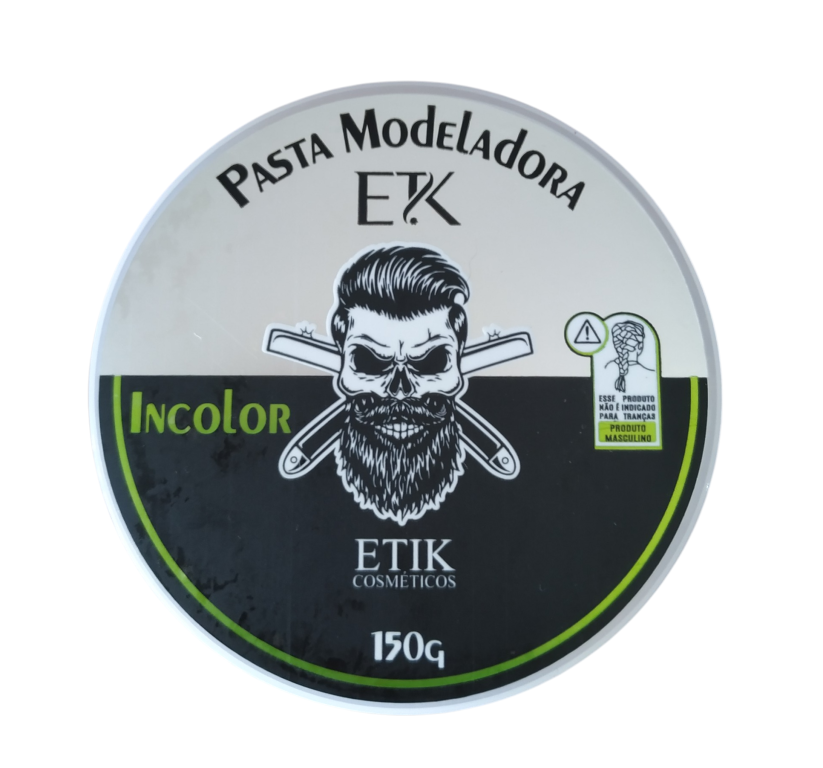 PASTA MODELADORA INCOLOR 150G ETIK COSMETICOS