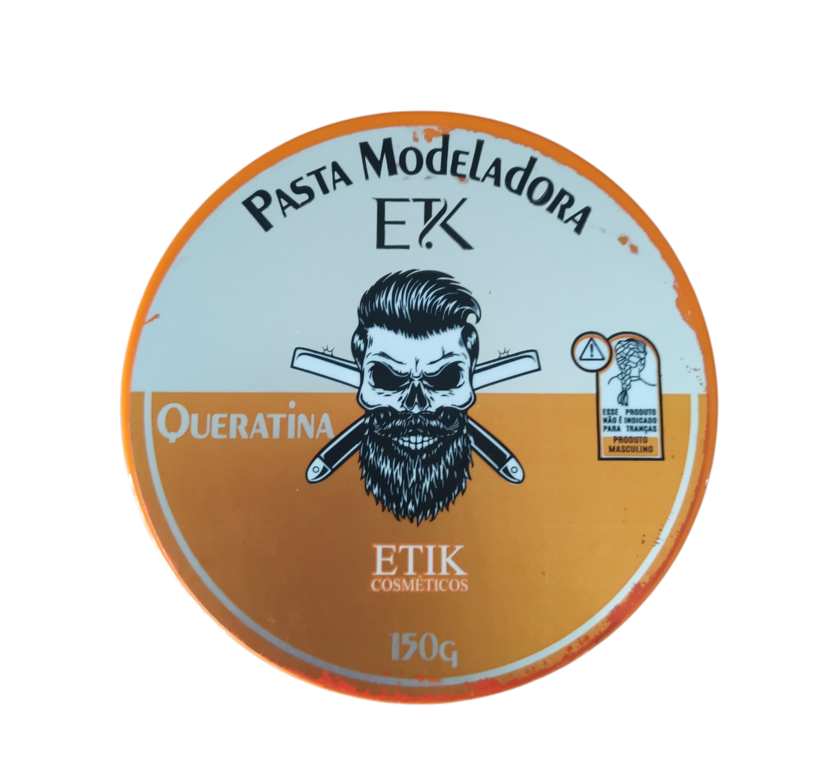 PASTA MODELADORA QUERATINA 150G ETIK COSMETICOS