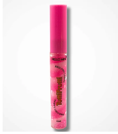 BRILHO LABIAL TUTTI FRUTTI COR 1 HELLO MINI