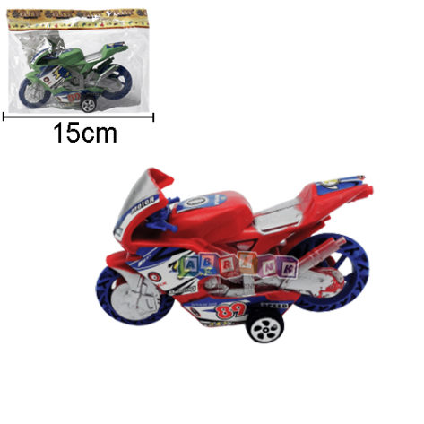 BRINQ MOTOCICLETA DE PLASTICO FRICCAO REF 0620