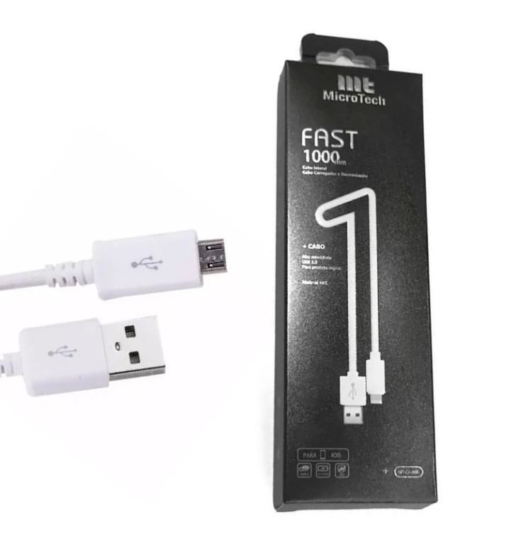 CABO USB FAST TYPE-C 1MT MICROTECH