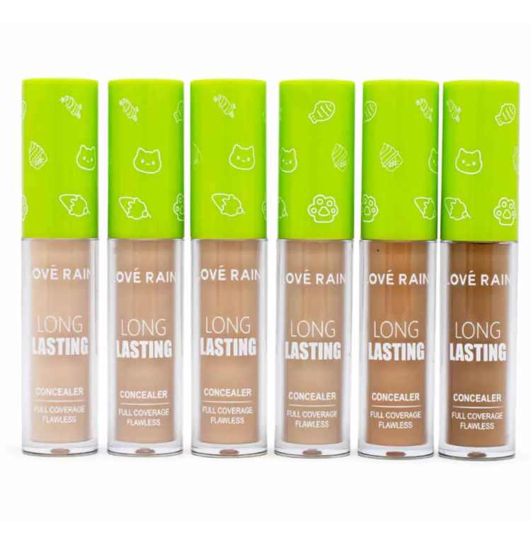 CORRETIVO LIQUIDO LONG LASTING 1/2/3/4/5/6 LOVE RAIN