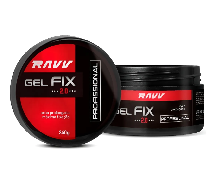 -GEL CAPILAR FIX 2.0 PROFISSIONAL 240G RAVV