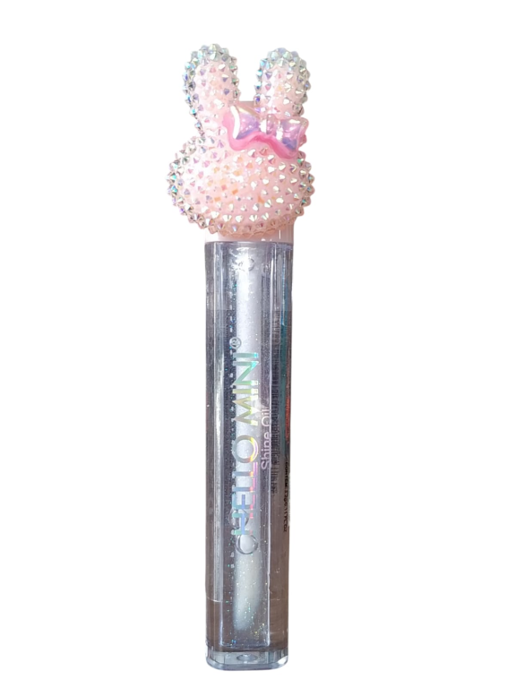 GLOSS LABIAL LIP OIL SHINE COELHINHO COR 1 HELLO MINI