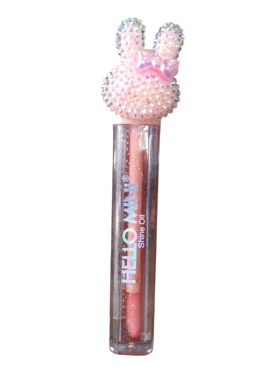 GLOSS LABIAL LIP OIL SHINE COELHINHO COR 5 HELLO MINI