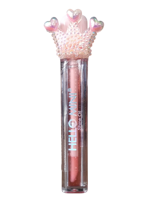 GLOSS LABIAL LIP OIL SHINE COROA COR 5 HELLO MINI