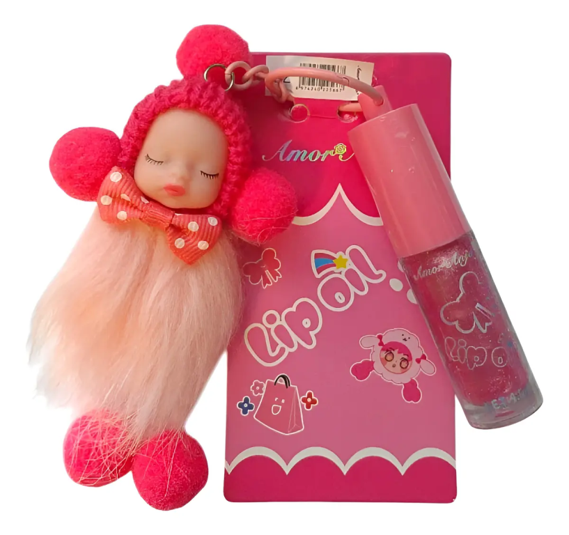 GLOSS LABIAL LIP OIL BONEQUINHA 1/2 AMOR ANJO