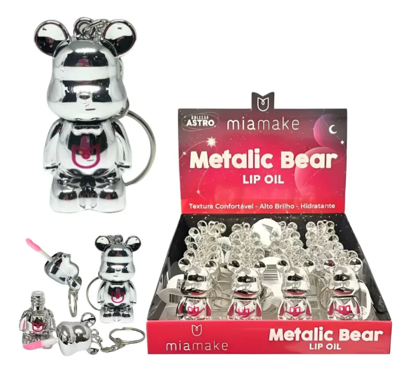 GLOSS LABIAL LIP OIL METALIC BEAR MIAMAKE