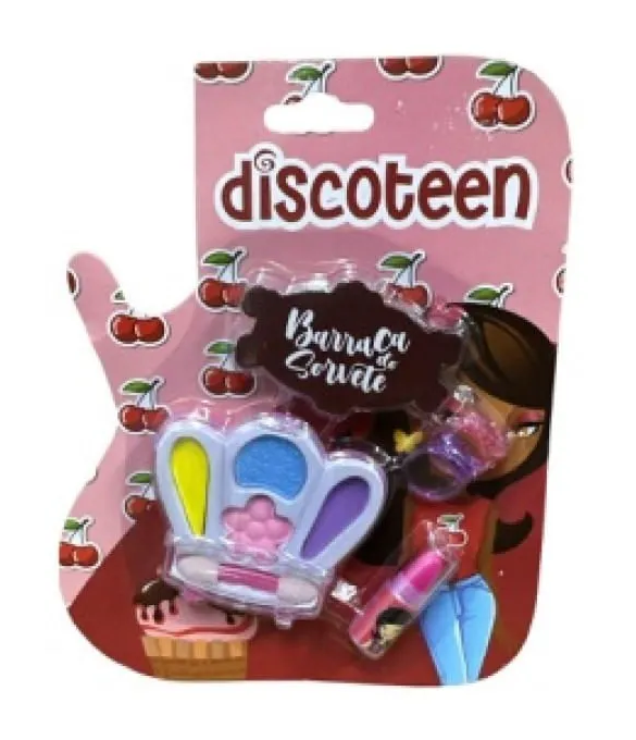 -KIT MAQUIAGEM INF BARRACA DO SORVETE HB103645-C DISCOTEEN