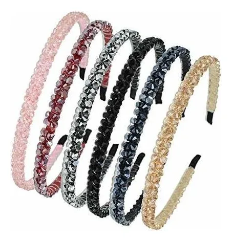 TIARA METAL C/ STRASS E PEROLAS CHIC