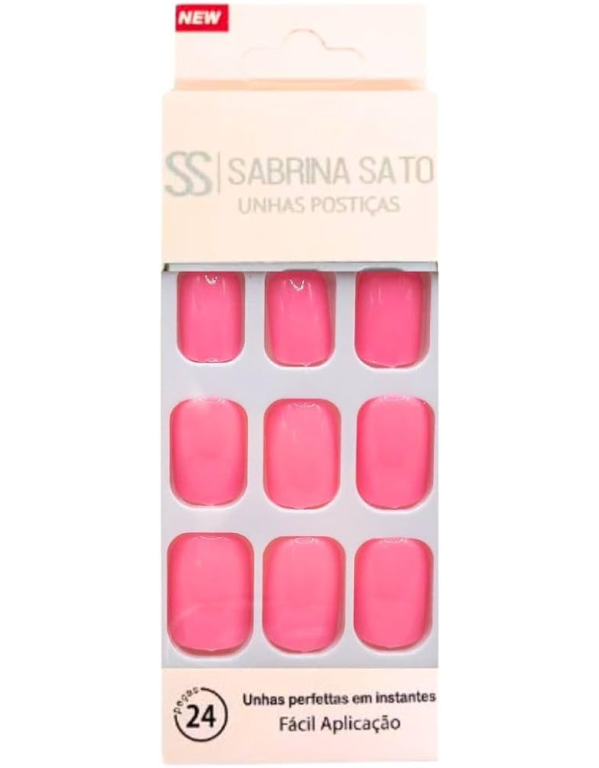 UNHA POSTICA AUTOCOLANTE PINK SP-1029 SABRINA SATO