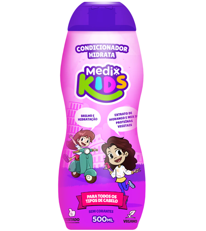 -CONDICIONADOR 500ML HIDRATA MEDIX KIDS