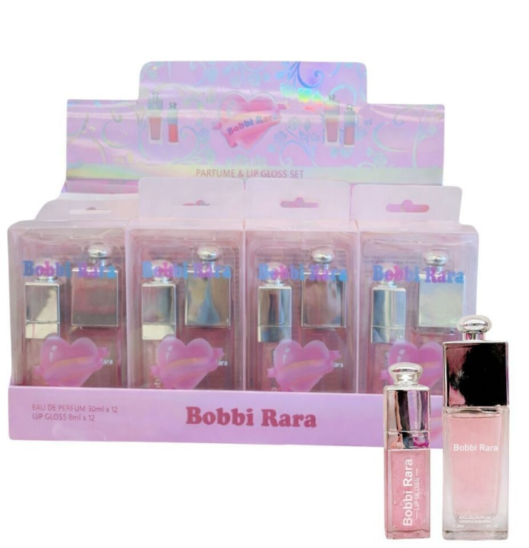 KIT PERFUME + LIP GLOSS 1/2 BOBBI RARA