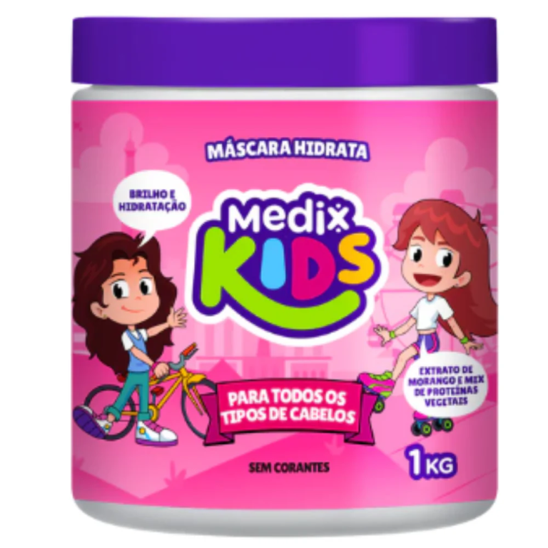 -MASCARA CAPILAR 1KG HIDRATA MEDIX KIDS