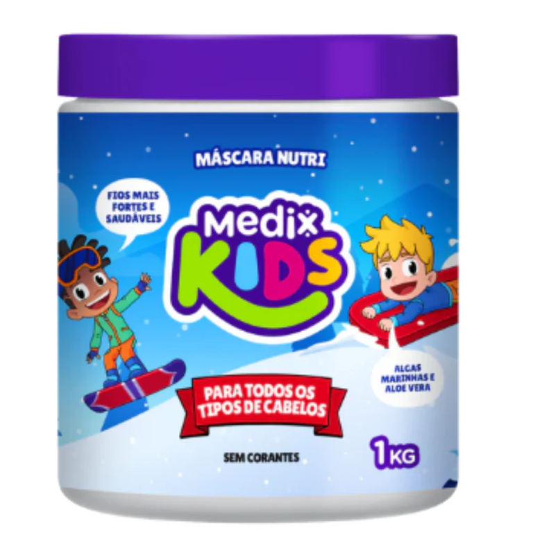 -MASCARA CAPILAR 1KG NUTRI MEDIX KIDS
