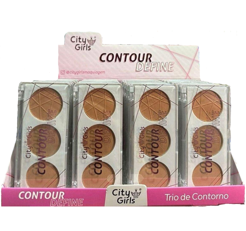 PALETA CONTORNO TRIO CONTOUR DEFINE CG372 CITY GIRLS