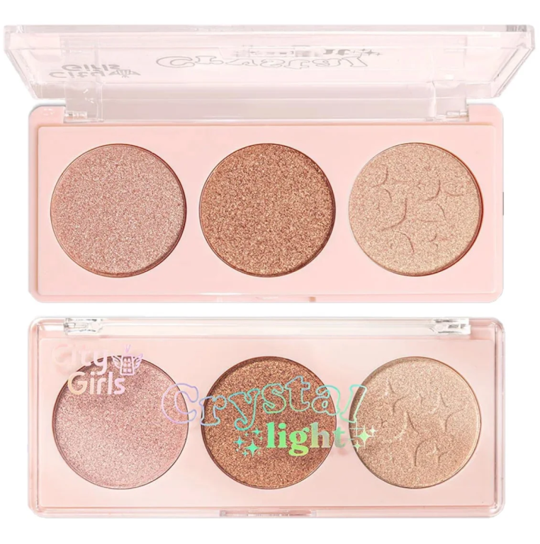 PALETA ILUMINADOR TRIO CRYSTAL LIGHT CG382 CITY GIRLS