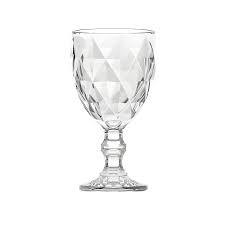 CONJ TAÇA DIAMOND 340ML VIDRO CONJUNTO 6UN GAMMA