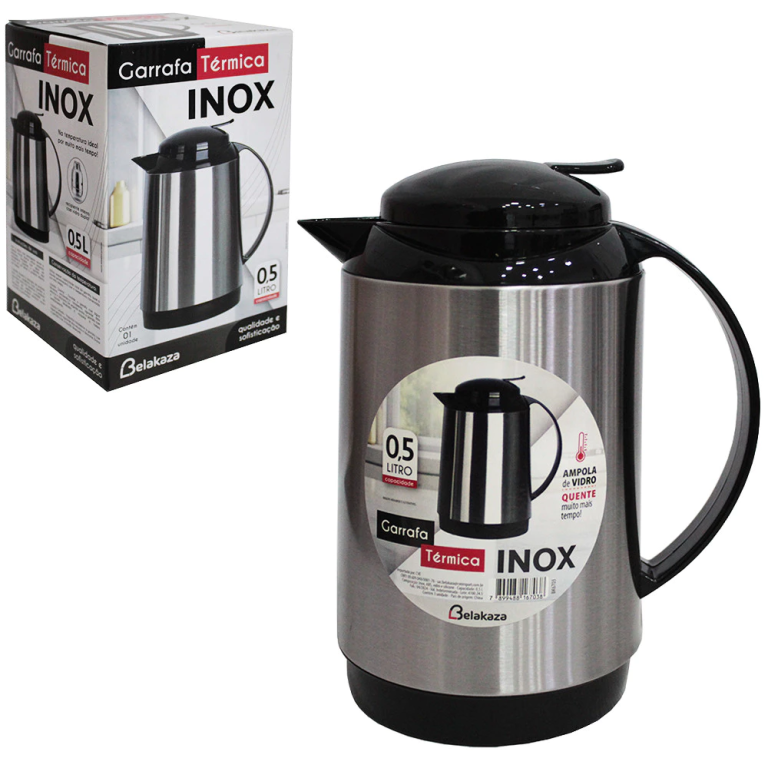 GARRAFA TERMICA INOX 500ML BELAKASA