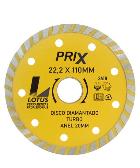 DISCO DIAM 110 x 22 TURBO PRIX