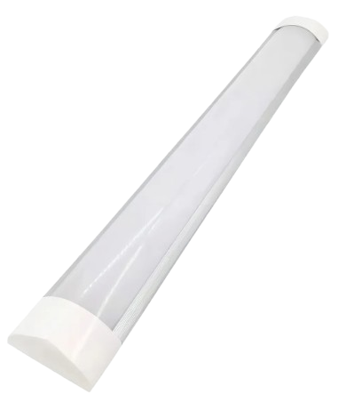 LUMINÁRIA LINEAR SLIM18W 6500K ALU BCO