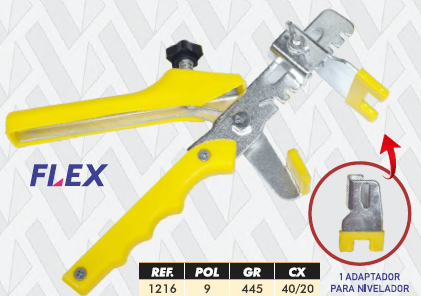 ALICATE NIVELACAO PISO 9  FLEX 40/20