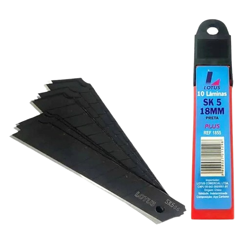 LAMINAS SK5 PRETA P/ 1866-1870 C/10 240/20